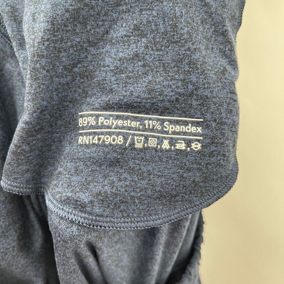 Outdoor Voices Heathered Blue City Sweat Ultra-Soft Jogger Thermo Pants Large - Picture 5 of 6